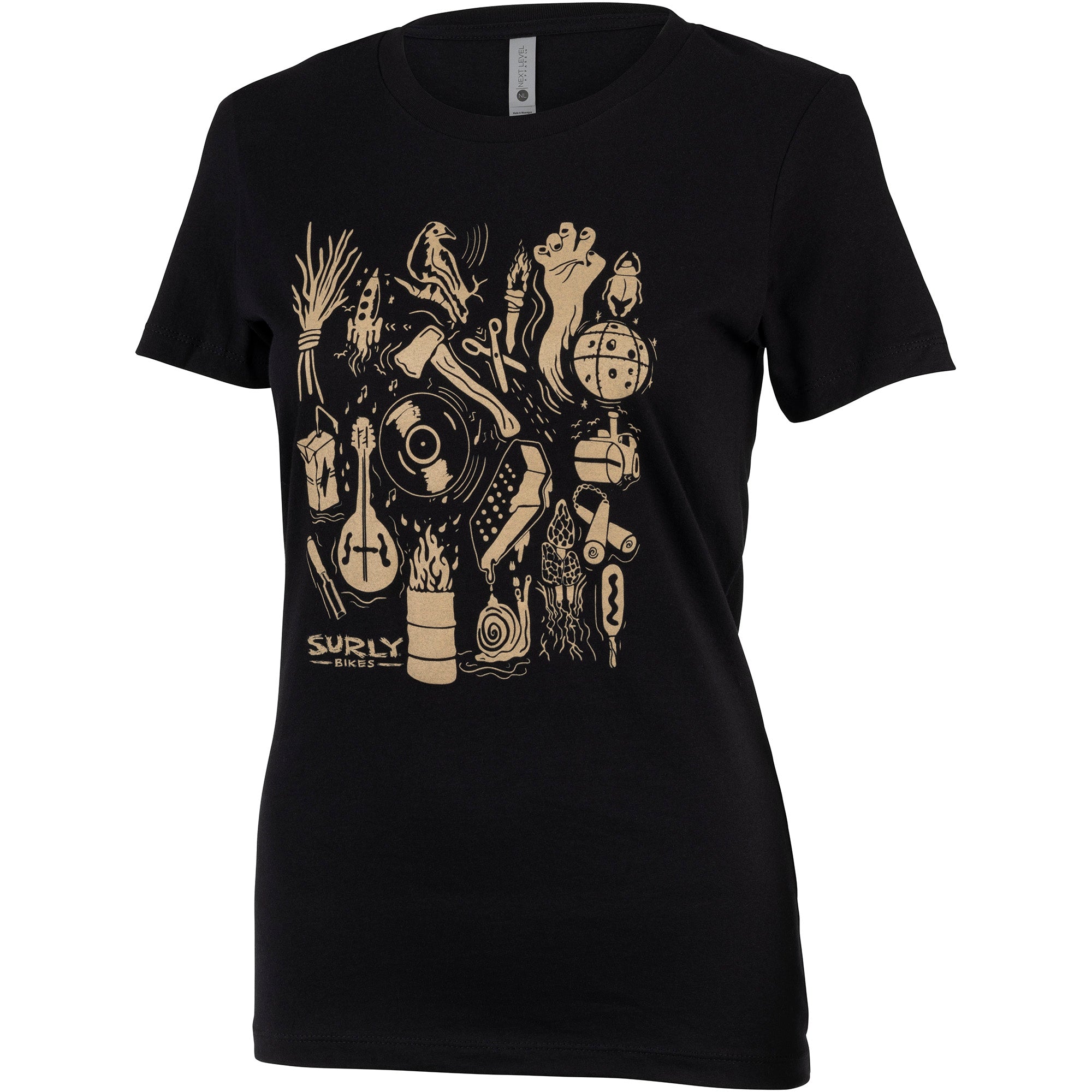 surly_stamp_collection_thirt_womens_CL11393 Stamp Collecton T-Shirt - Women's - Image 1